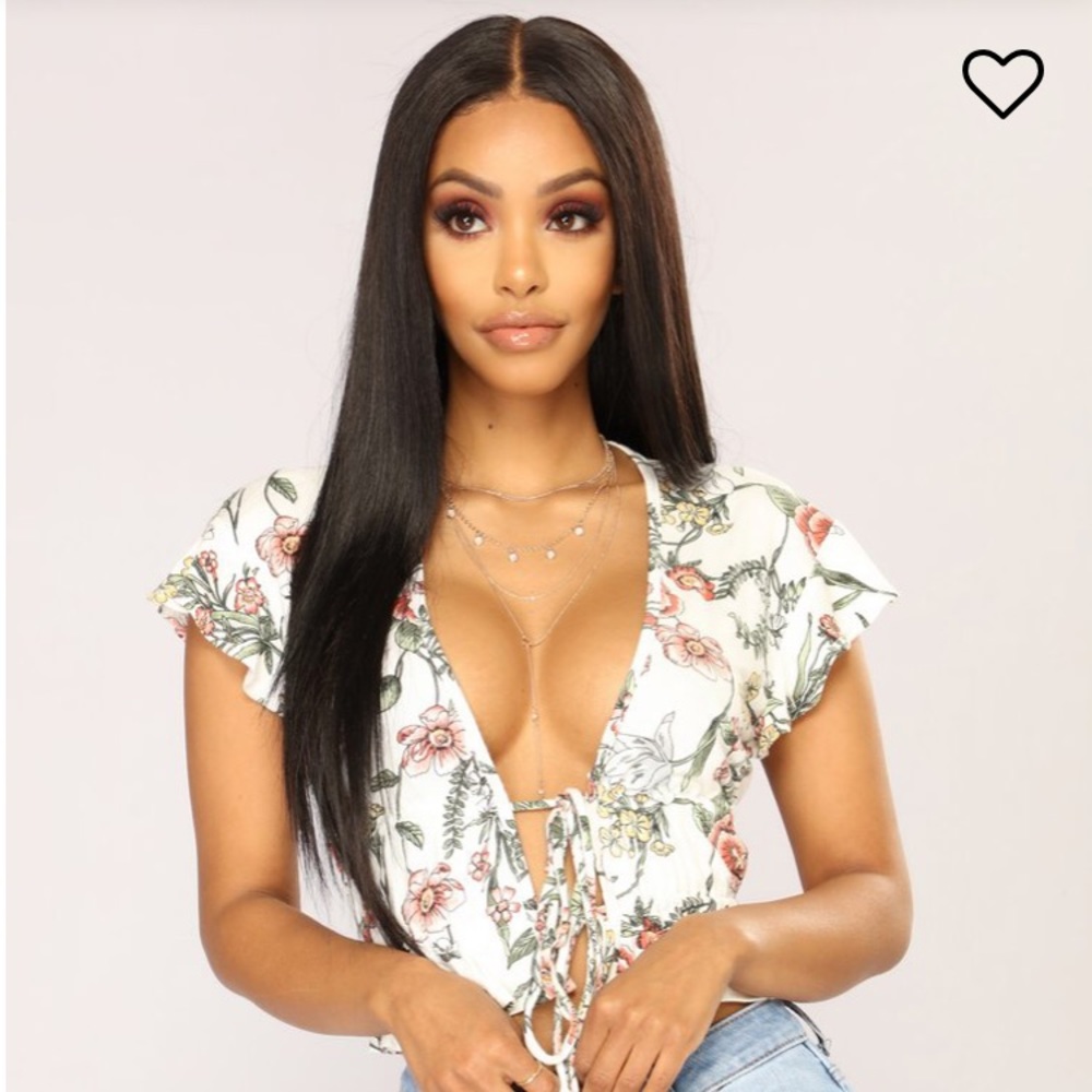 Talk Flowers To Me Floral Top